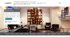 Desktop Screenshot of lemeridienindianapolis.com